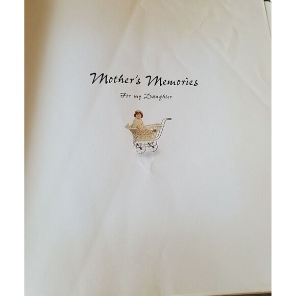 Mother's Memories for My Daughter-Book New Unused- Beautiful Sentimental - Picture 7 of 9